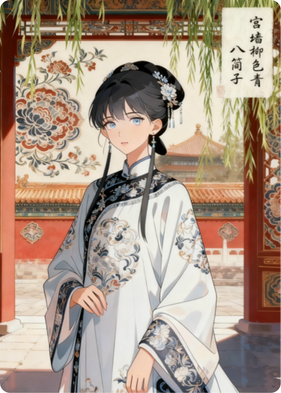 宫墙柳色青