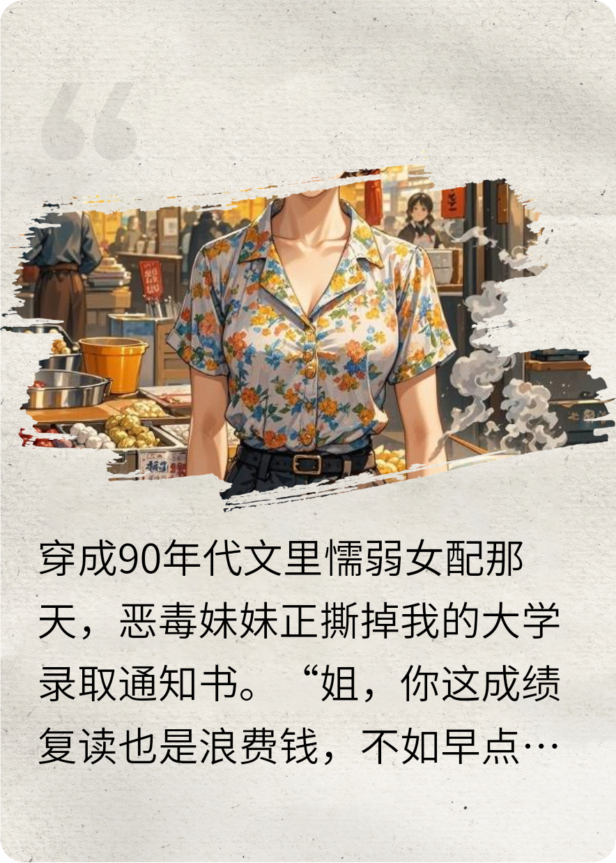 穿成90年代受气包，开局制裁恶毒妹