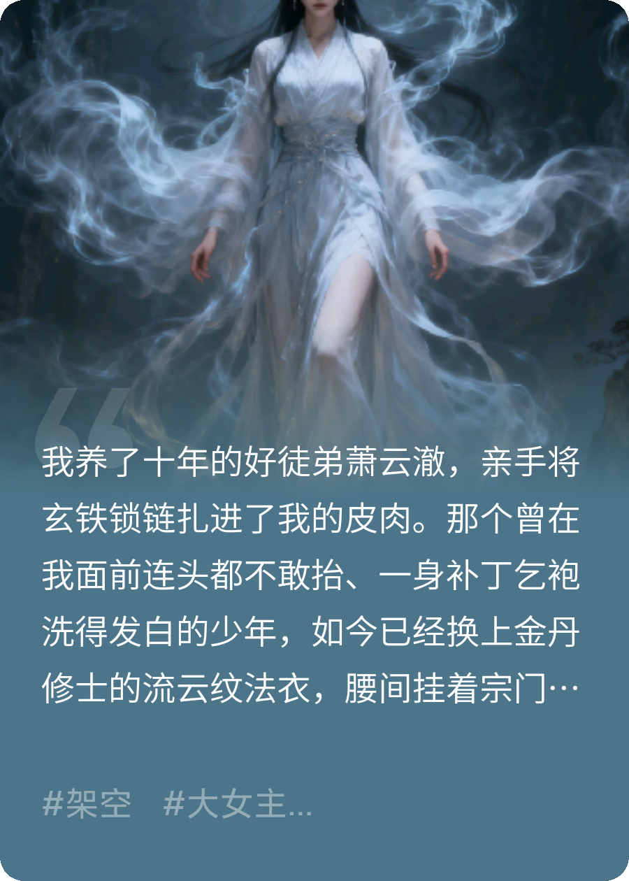 养徒弟至金丹，我一朝废他为狗蛋