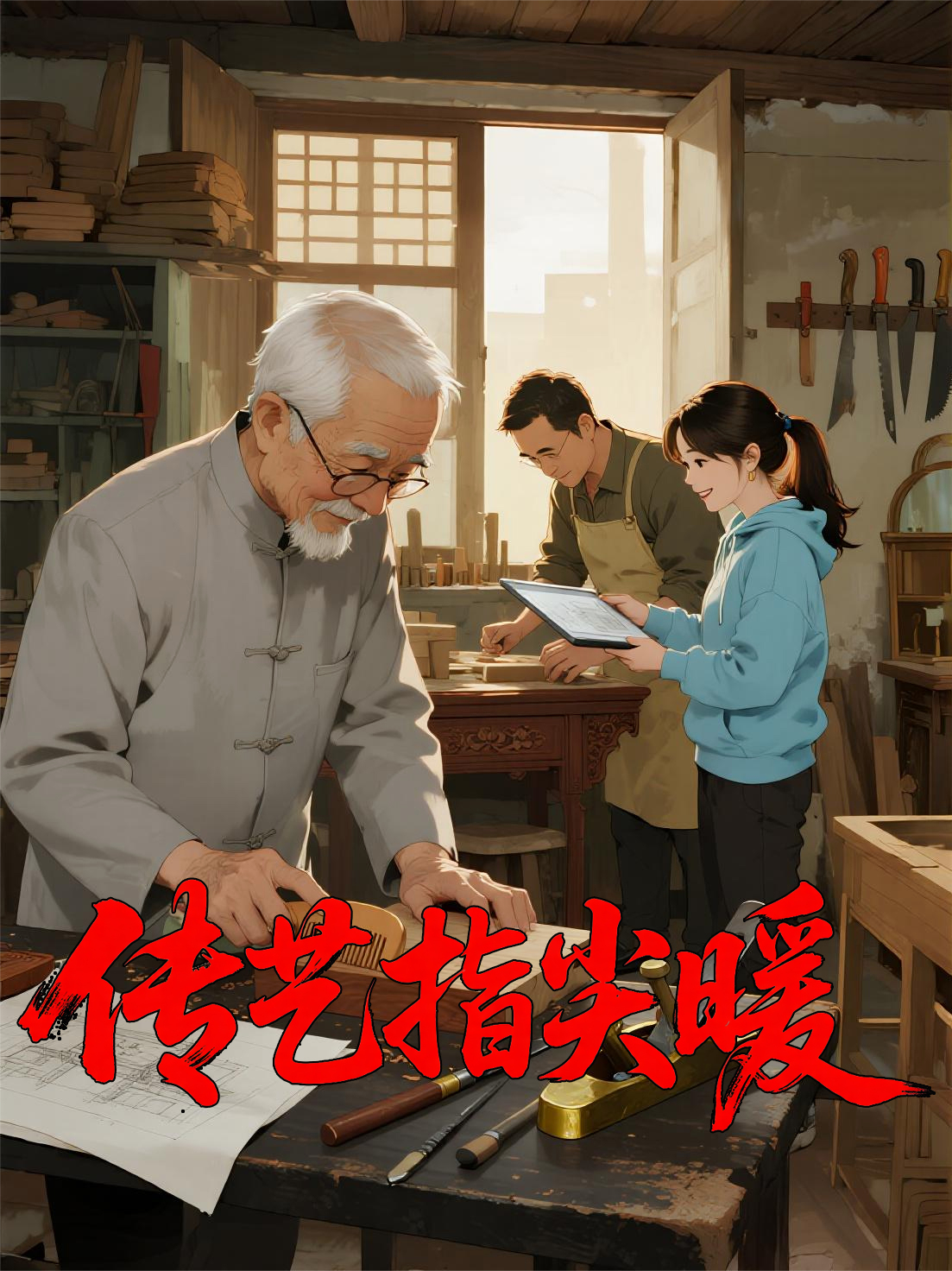 传艺指尖暖