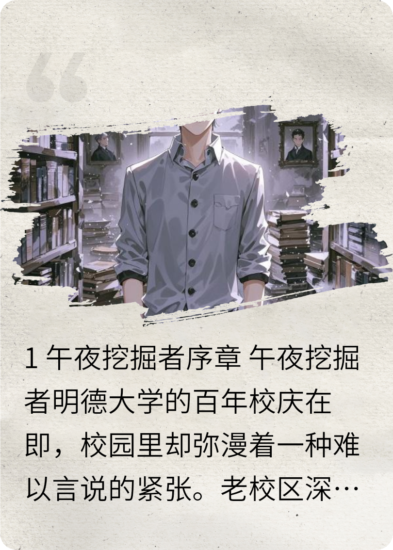 《青衿谜案：图书馆深处的图腾》