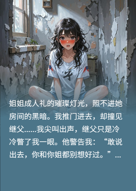 姐姐成人礼，我进她房间撞见继父