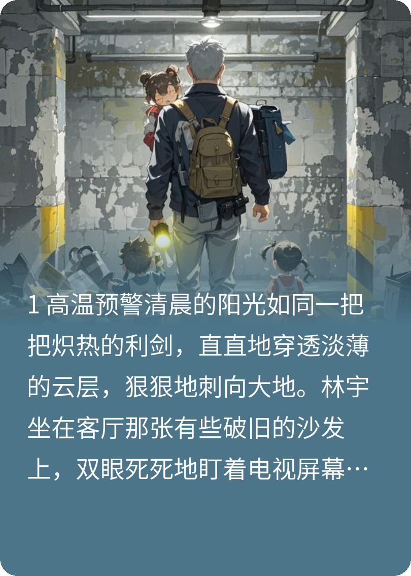 炎夏橙色预警下的坚守