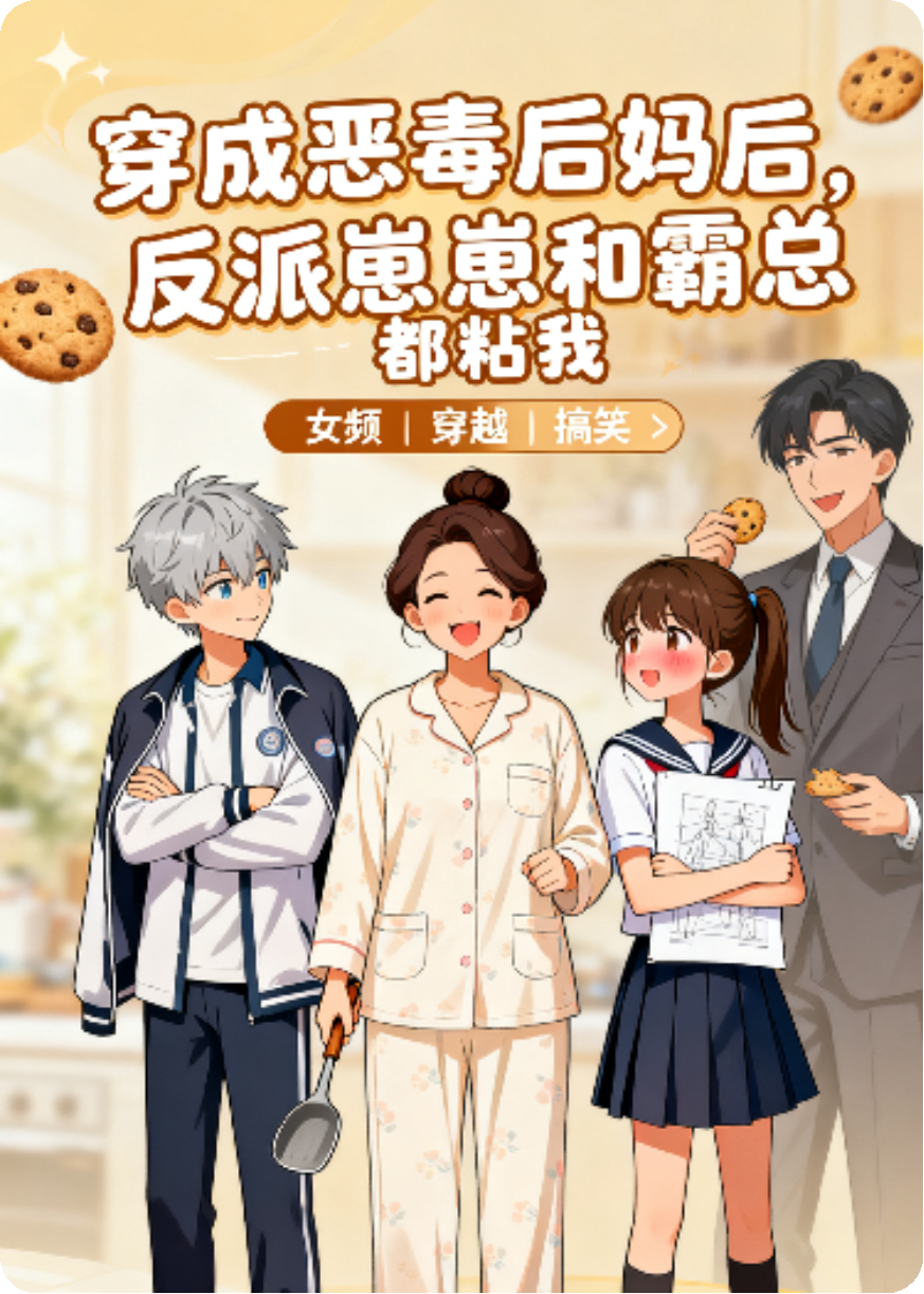穿成恶毒后妈后，反派崽崽和霸总都粘我
