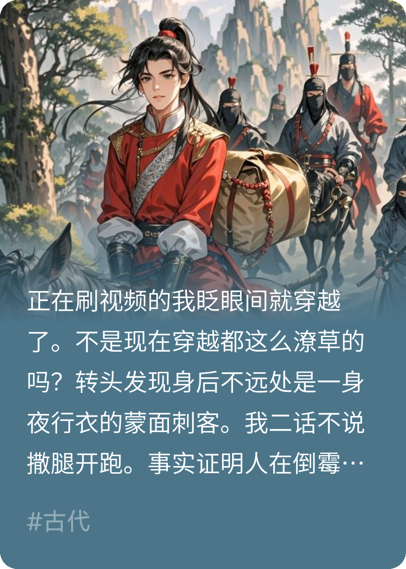 刚穿越我就调戏了劫持我的刺客