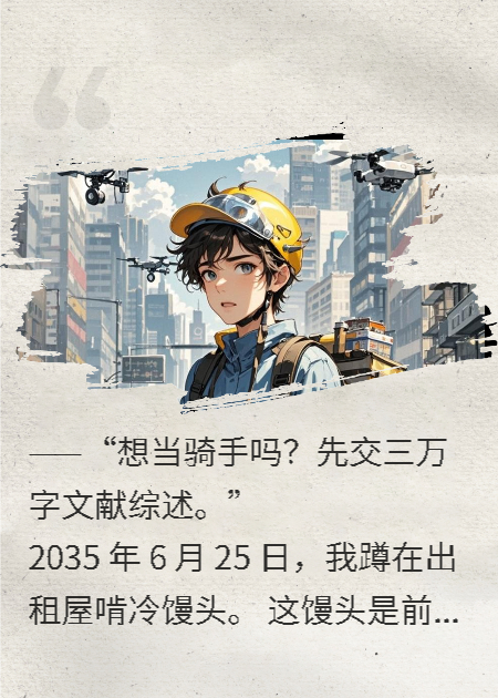 2035外卖生存记：考骑手比考研还卷