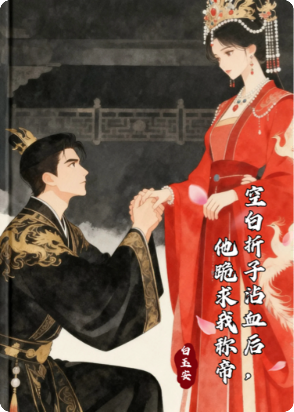 空白折子沾血后，他跪求我称帝