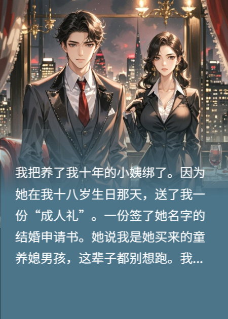绑架病娇阿姨后，她让我再用力点