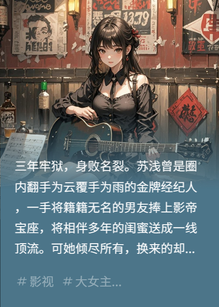 金牌经纪人入狱三年，出狱手撕渣男贱女，打造娱乐帝国