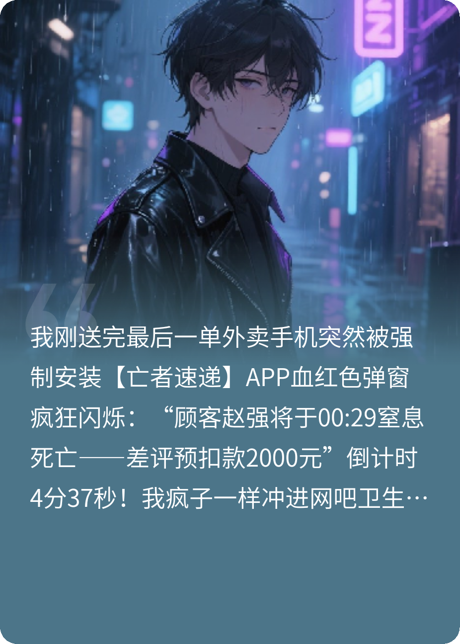 致命差评：我的外卖APP能刷出顾客死期