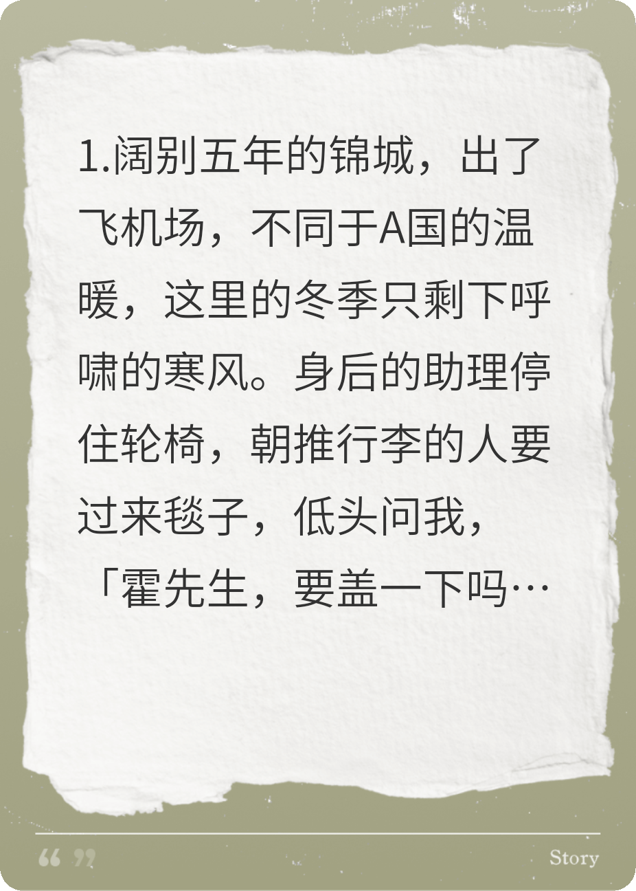 霸道霍总强制爱
