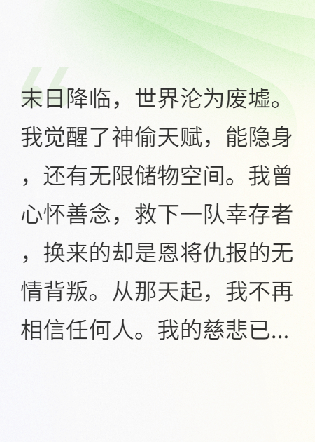 末日神偷：我的我的都是我的