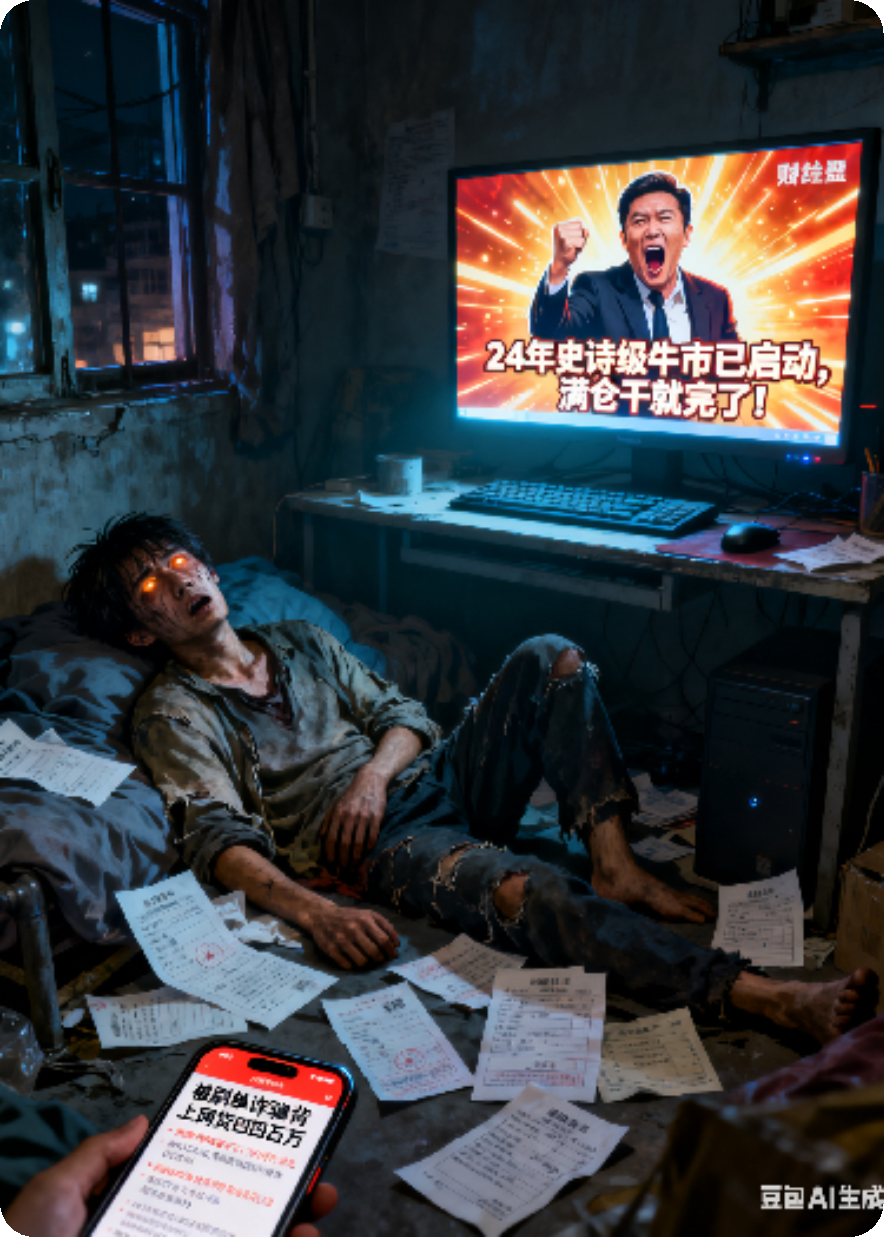 网贷逾期？我反手梭哈牛市打板王