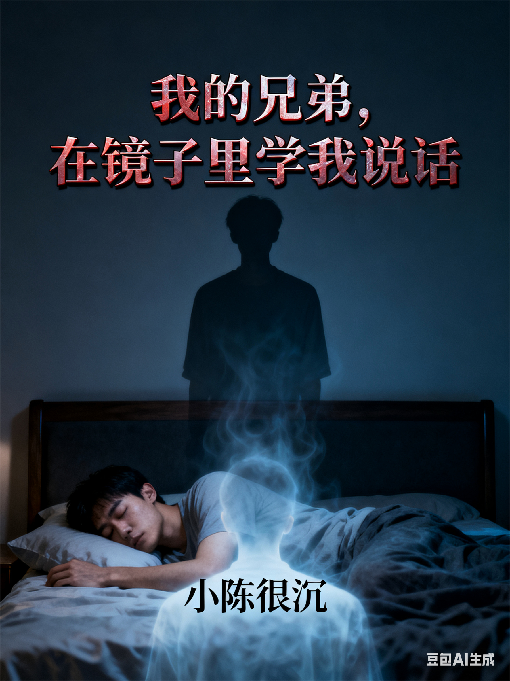 我的兄弟，在镜子里学我说话