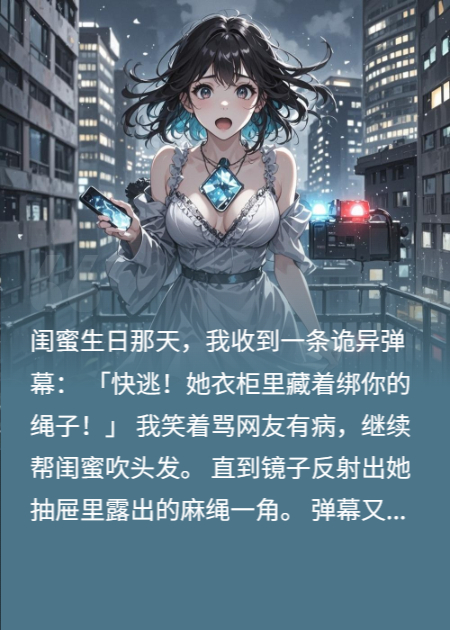 弹幕说闺蜜要拐卖我