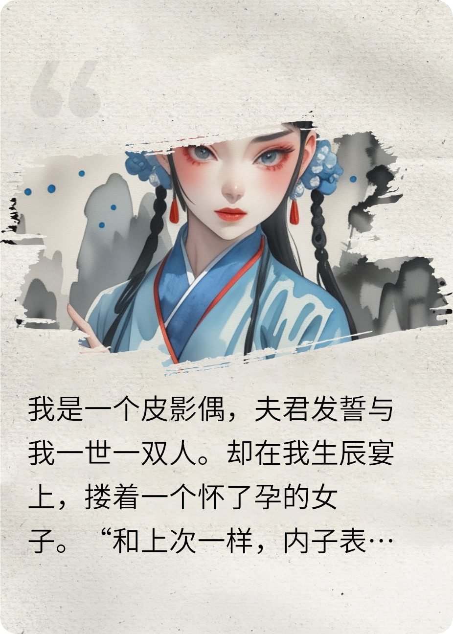 爱随影逝去，余生各欢喜。