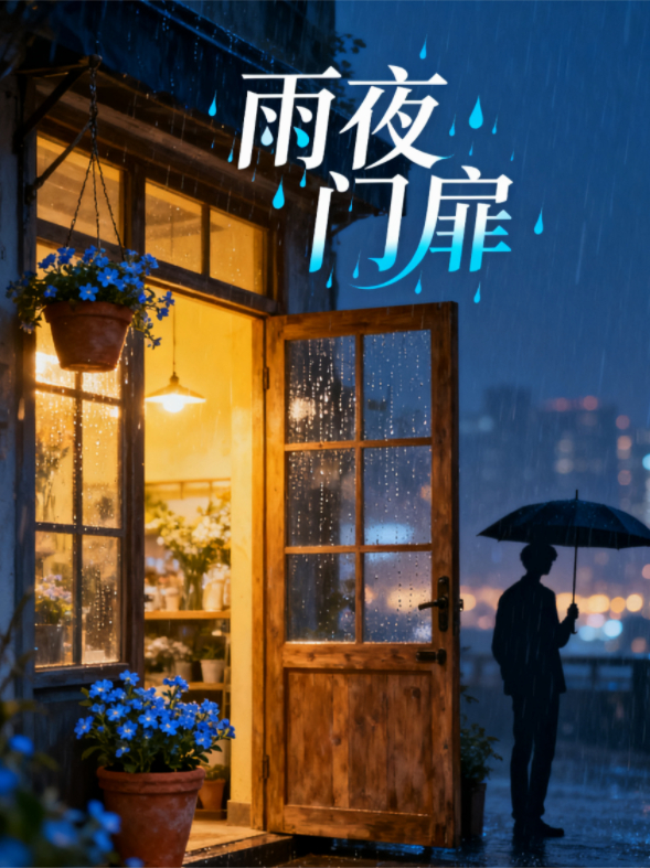 雨夜门扉