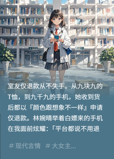 室友冒充我仅退款几十万，我直接发疯网暴她