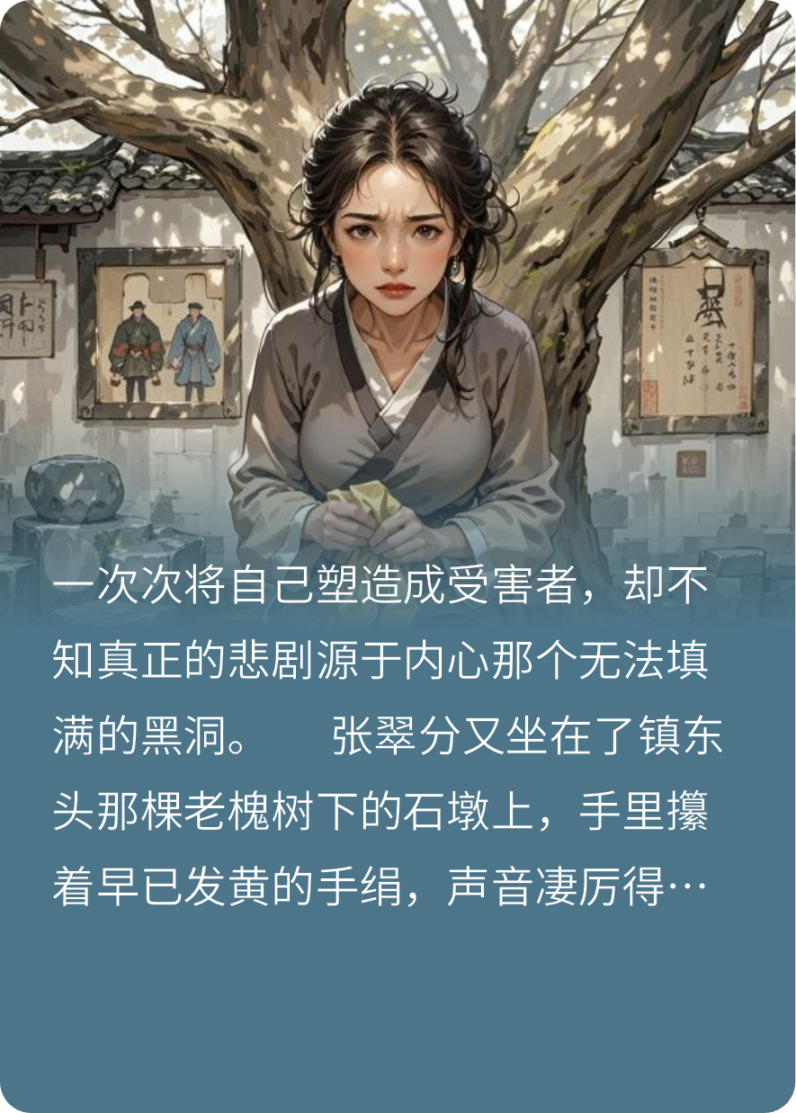 苦命还是作孽？张翠分的“家暴”轮回