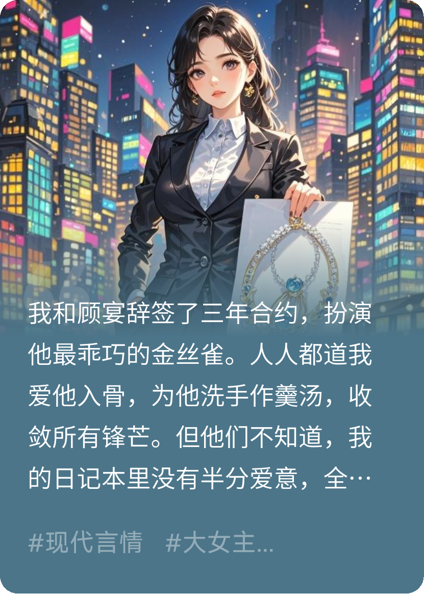 顾总，您的金丝雀已上市