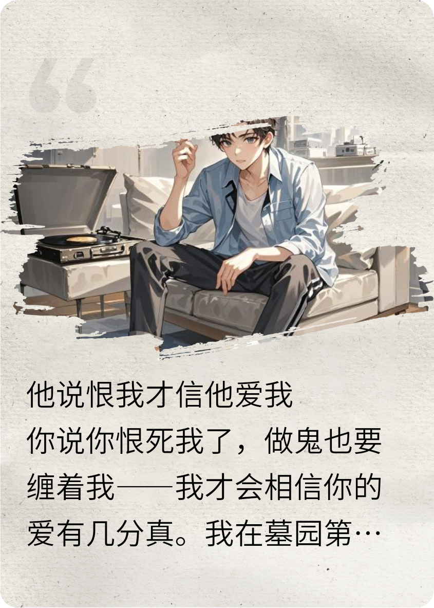 他说恨我才信他爱我