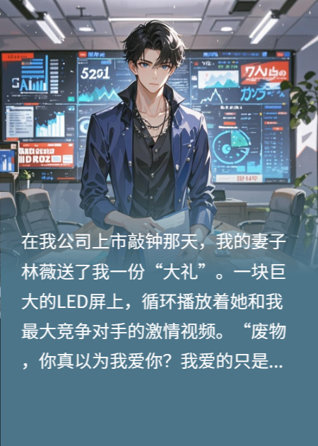 上市当天，妻子送我出轨视频，我反手让她身败名裂