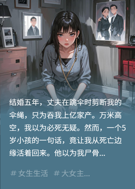 跳伞断绳，5岁童语救我亿万复仇