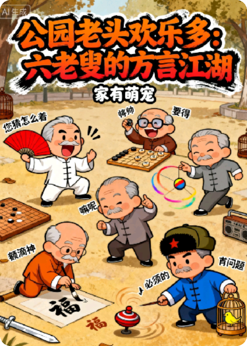 公园老头欢乐多：六老叟的方言江湖