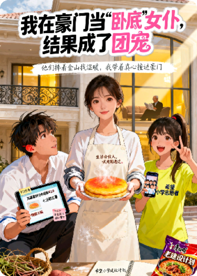我在豪门当“卧底”女仆，结果成了团宠