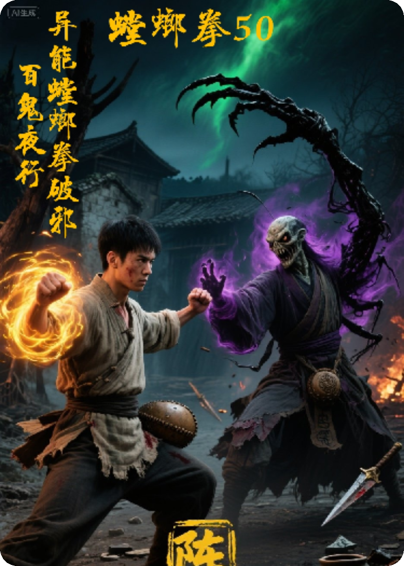 螳螂拳50新的风暴·百鬼夜行与异能螳螂拳破邪