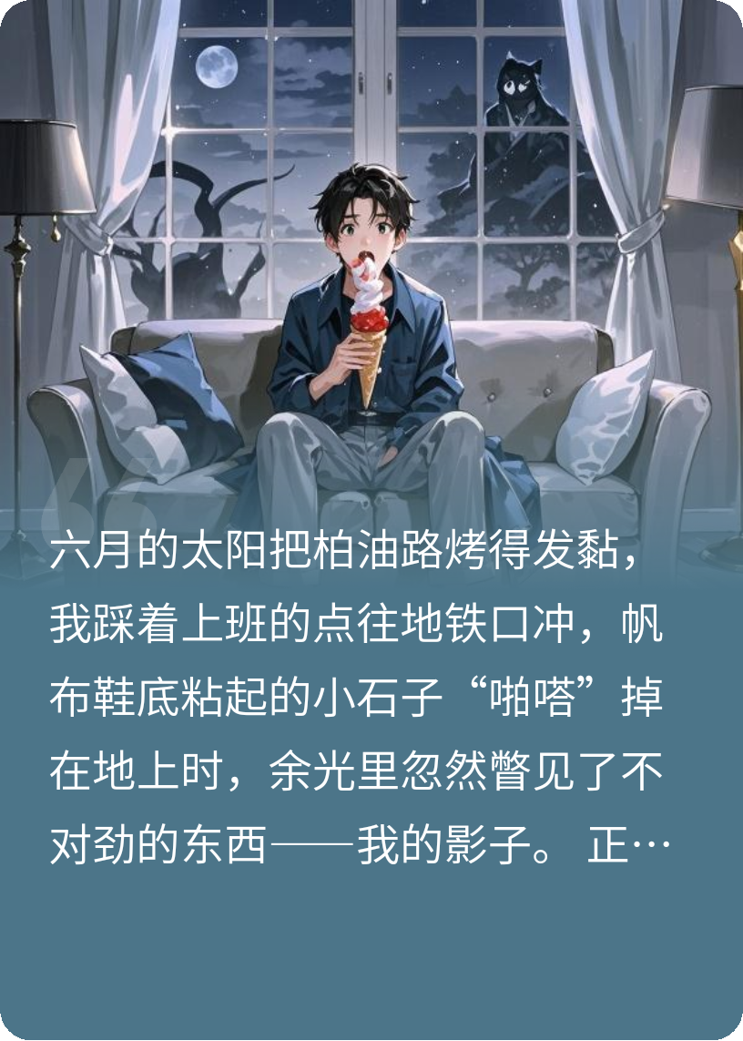 救命！我的影子是只爱吃零食的大懒鬼