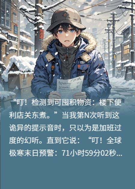 听到系统的末日提示音后，我开始了全球零元购