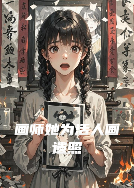画师她为活人画遗照