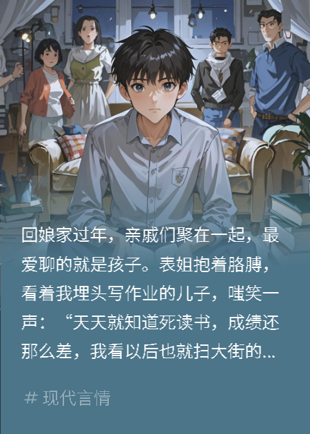 回娘家过年，亲戚们聚在一起，最爱聊的就是孩子