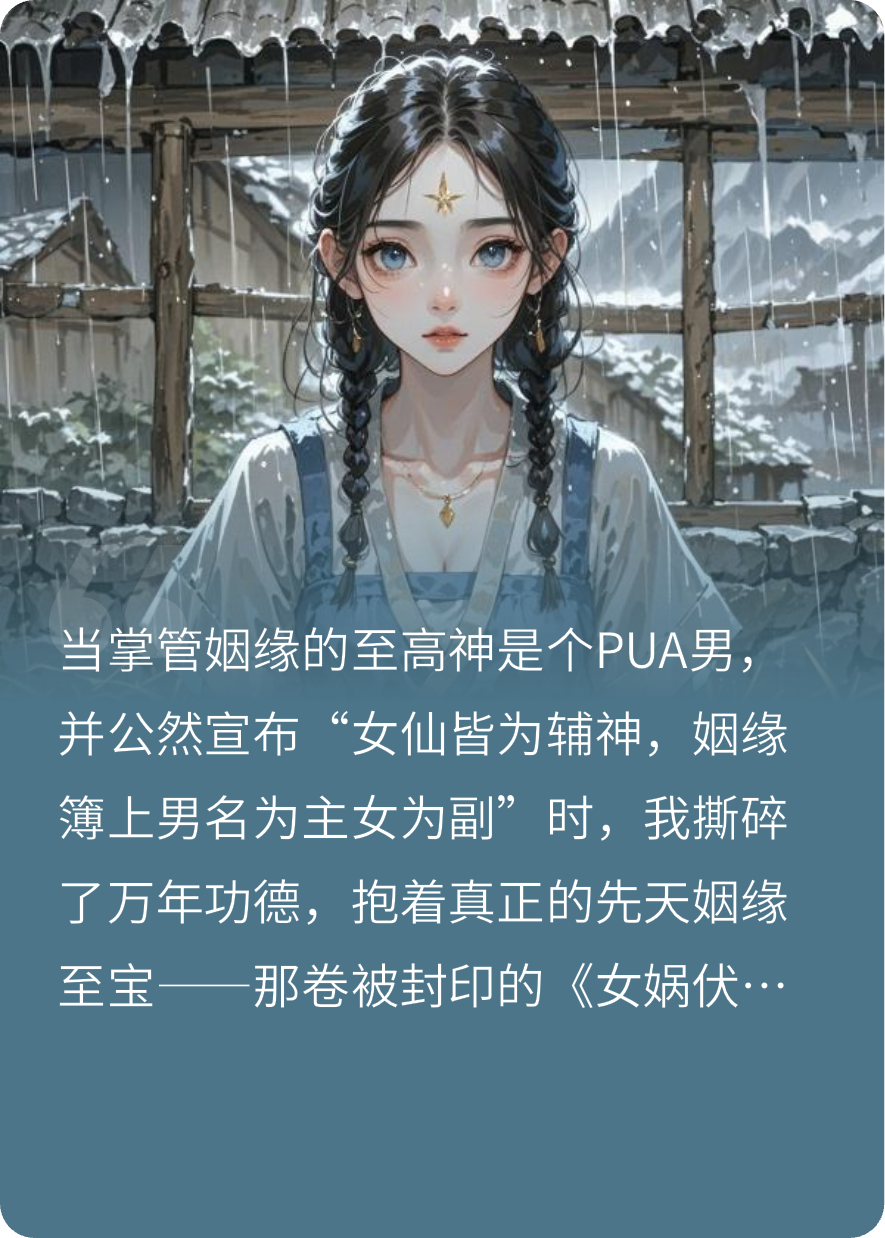 红线天尊被贬人间后，发现月老系统是个惊天骗局