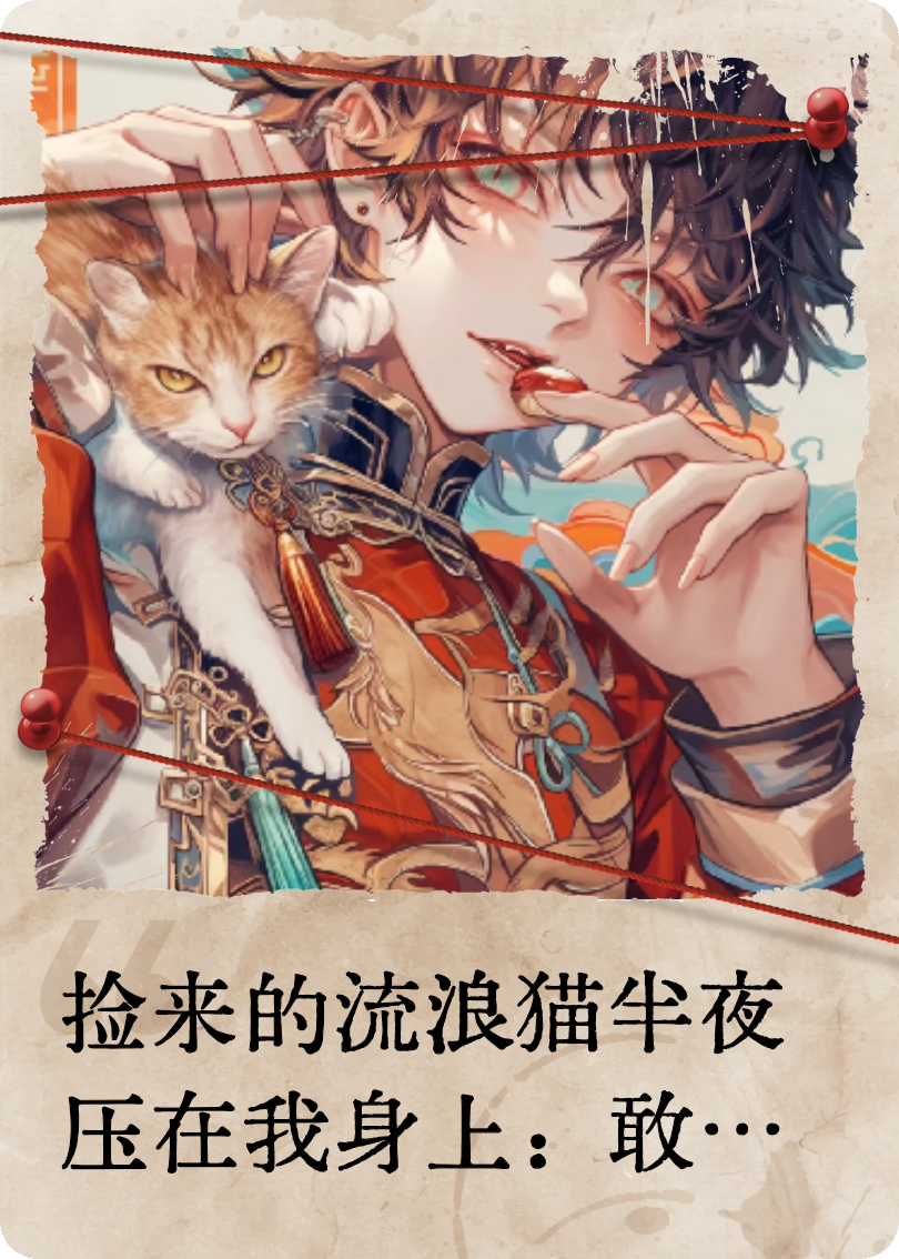捡来的流浪猫半夜压在我身上：敢绝育试试？