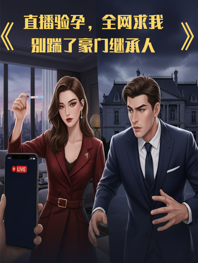 直播验孕，全网求我别踹了豪门继承人