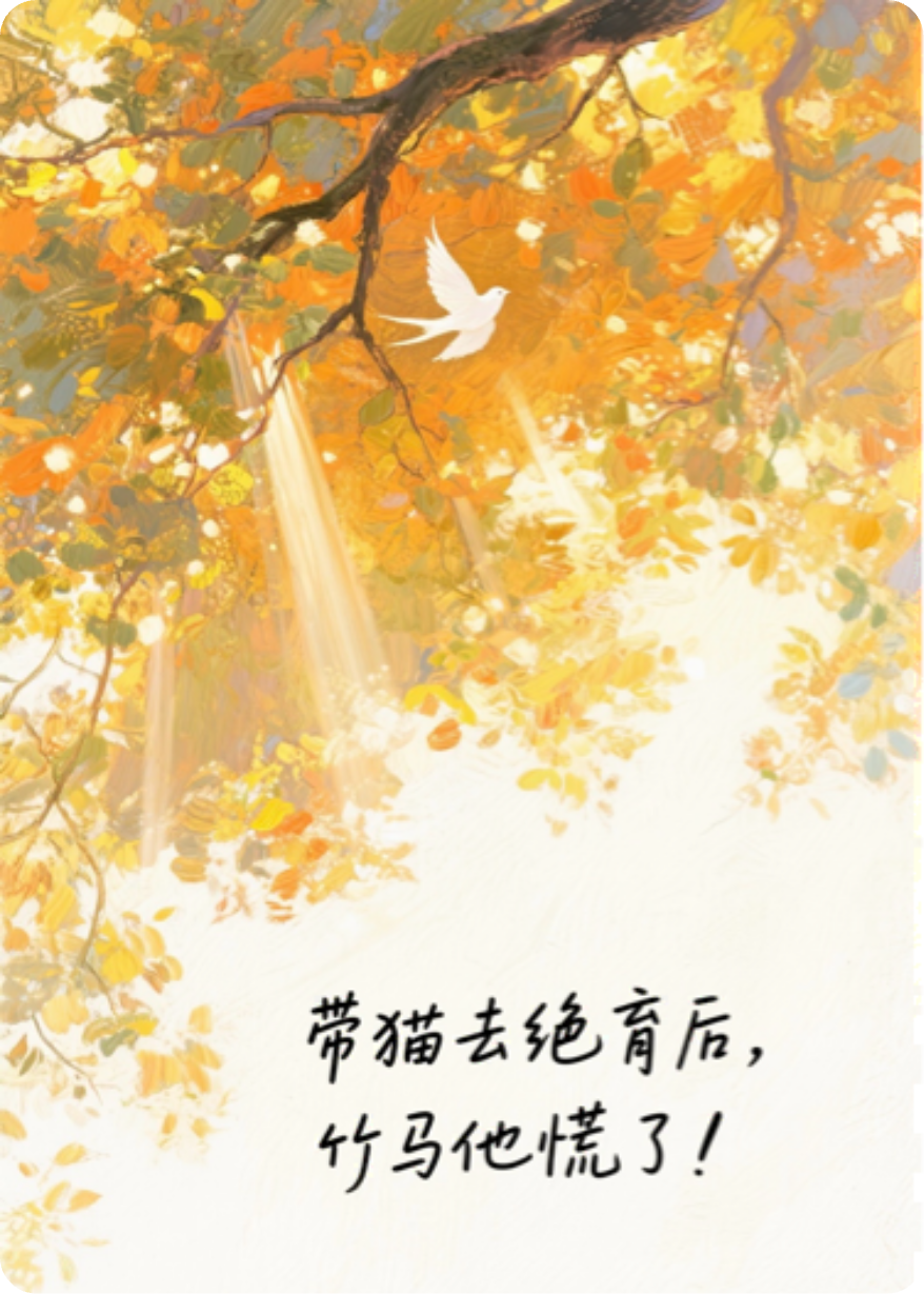 带猫去绝育后，竹马他慌了！