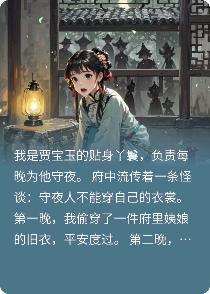 穿上旧衣后，少爷逼我守夜