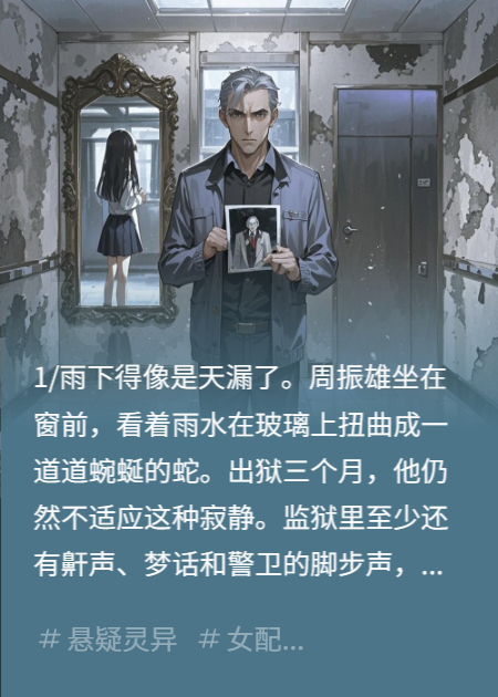 她，在镜子里看着我