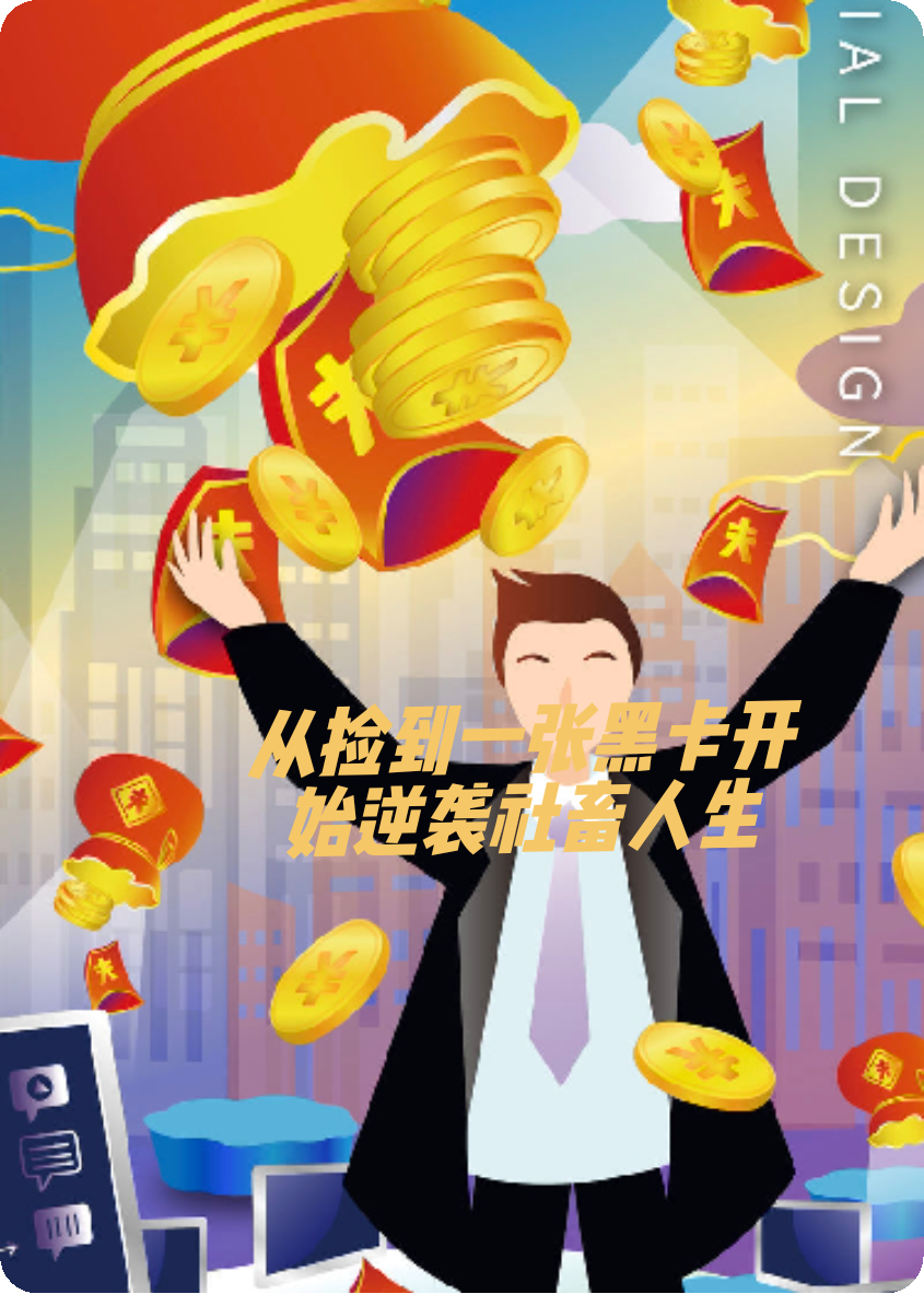 从捡到一张神秘黑卡开始改变社畜人生
