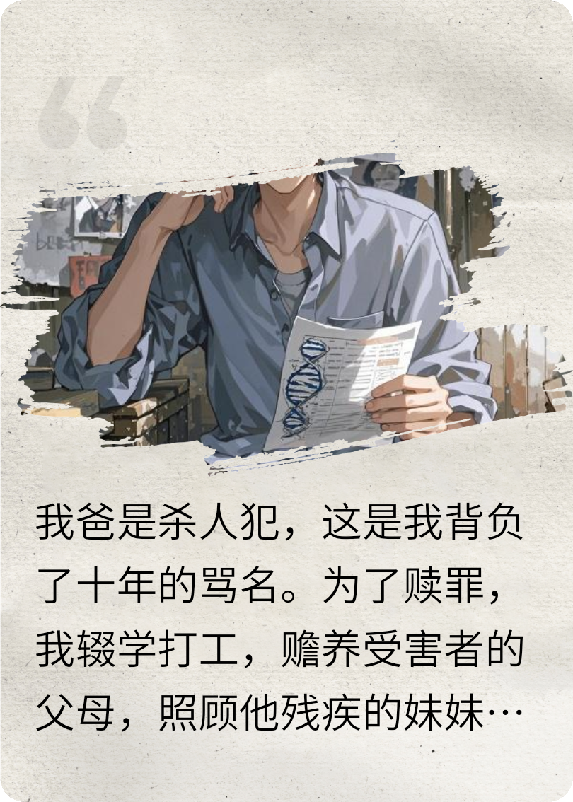 替父顶罪十年，养仇人妹妹功成名就后亲手将我送进监狱