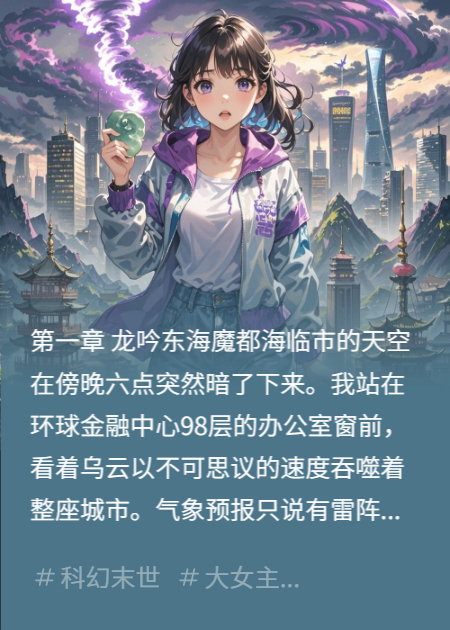 魔都龙卷风眼现异界！少女持古玉踏上守护之路
