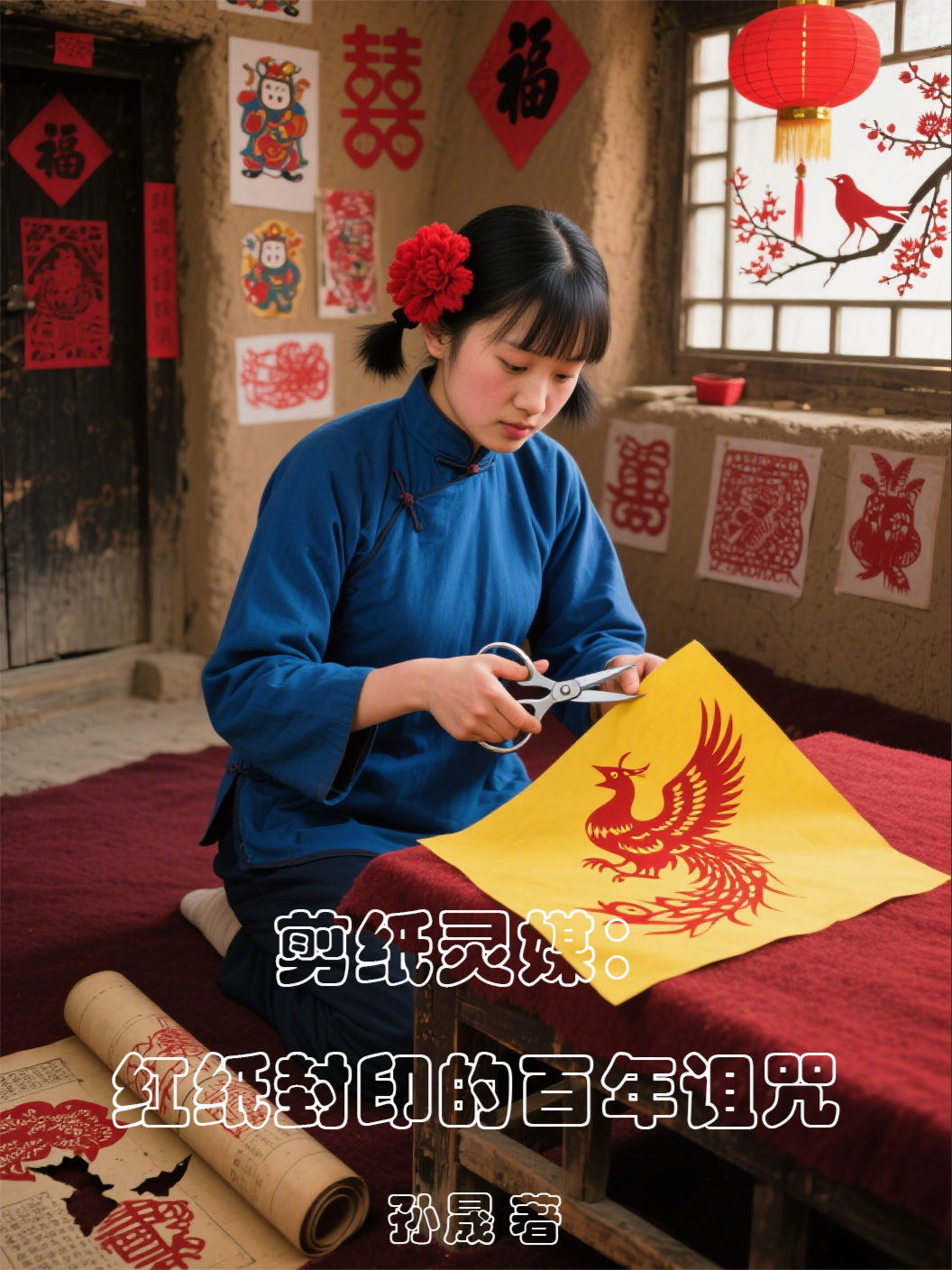 剪纸灵媒：红纸封印的百年诅咒