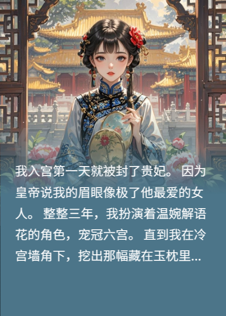 撞破冷宫秘辛后，黑莲花贵妃她摆烂了