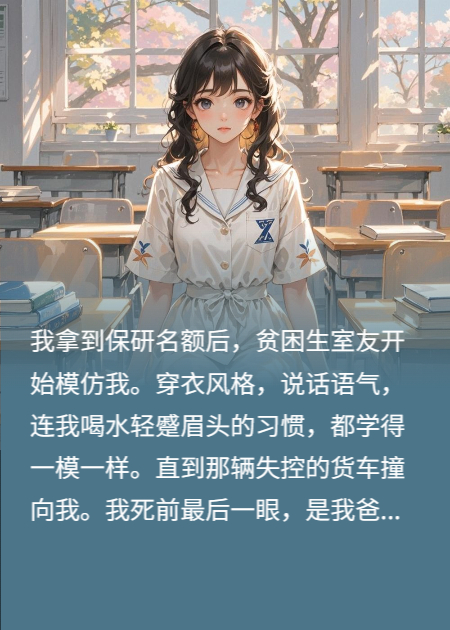 拿到保研名额后，贫困生室友成了学人精