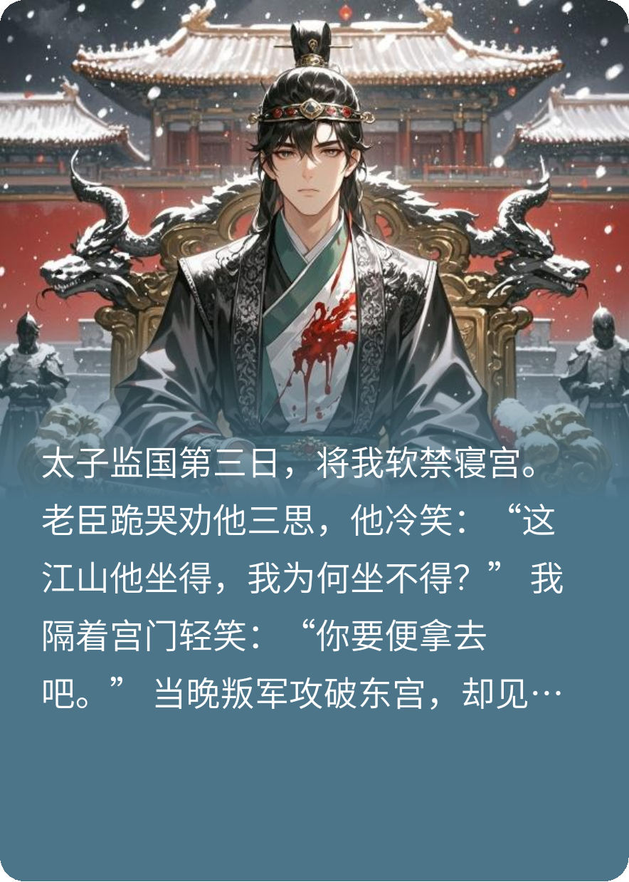 父皇，儿臣请你退位