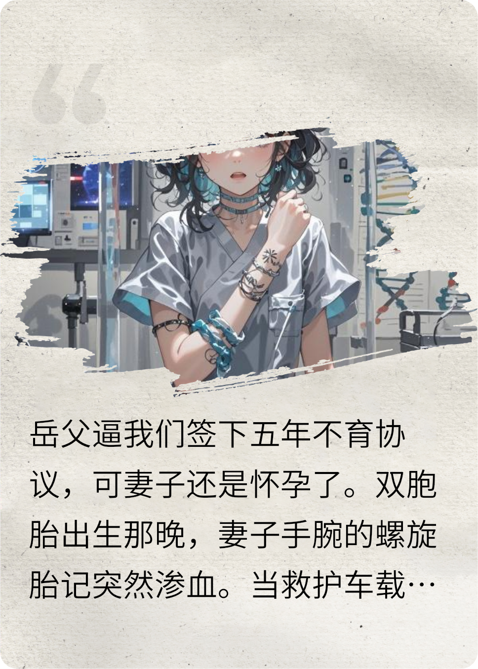 基因讥咒：我的妻子是实验体