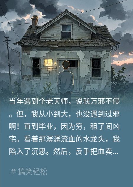 凶宅水龙头流血？我反手拿去卖！