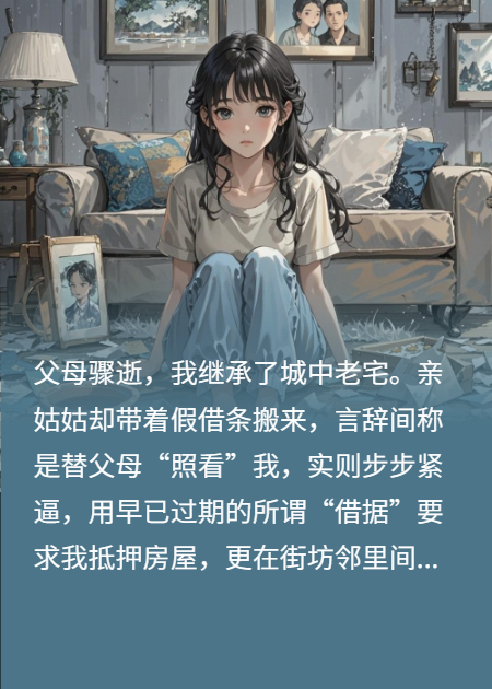 鸠占鹊巢：我卖房抵债，姑姑成了接盘侠